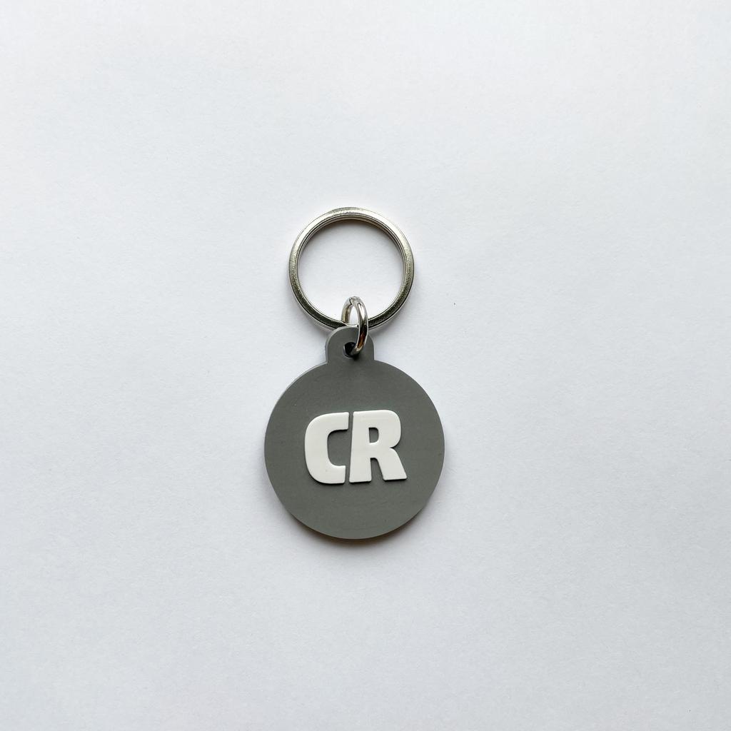 Брелок CODERED Key Round CR Серый