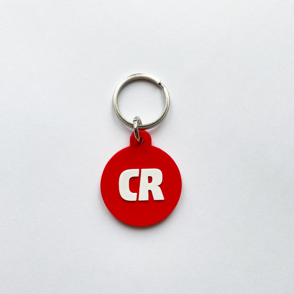 Брелок CODERED Key Round CR Красный