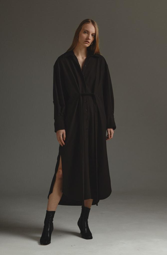 Платье-рубашка «SEPIA»