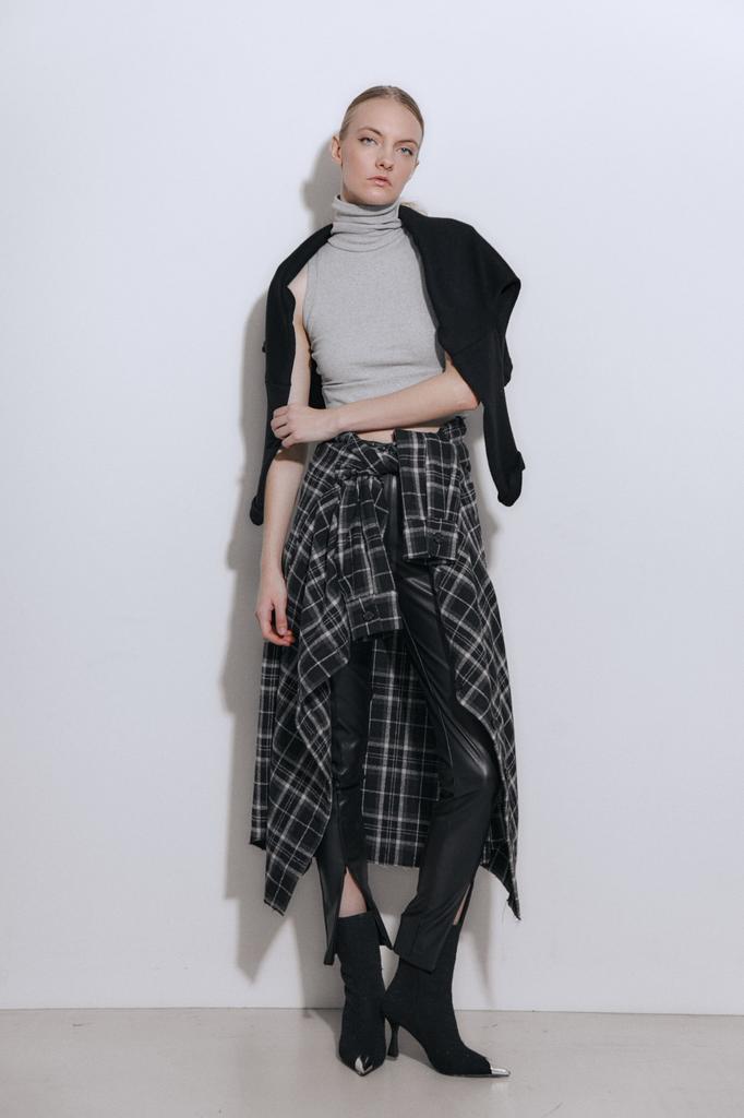 Топ "PIN" серый