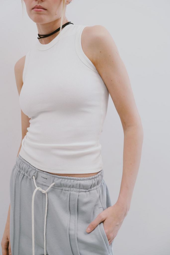 Топ "RIBBY" белый