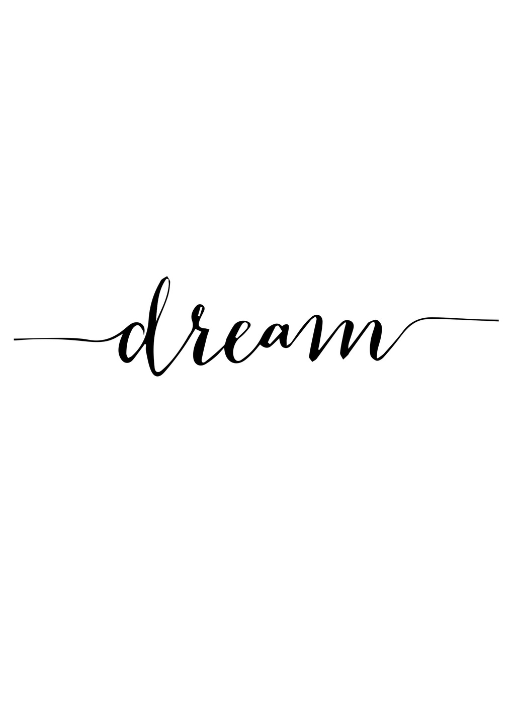 Открытка "Dream"