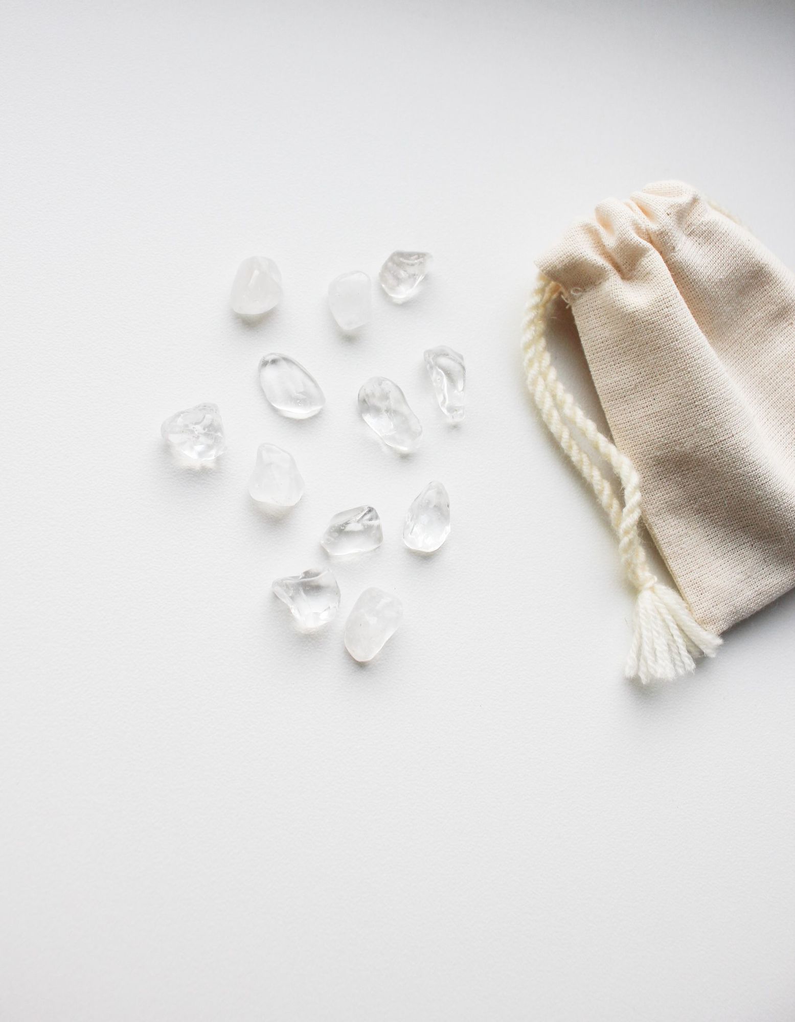 Набор - Горный хрусталь 12шт