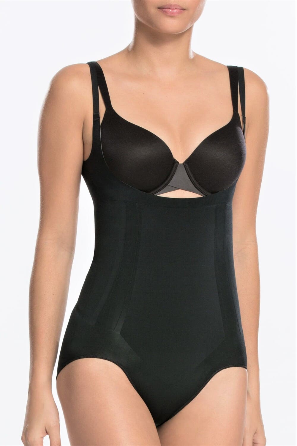 Корректирующее боди "Открытый бюст" SPANX OnCore Open-Bust Panty Bodysuit 10129R