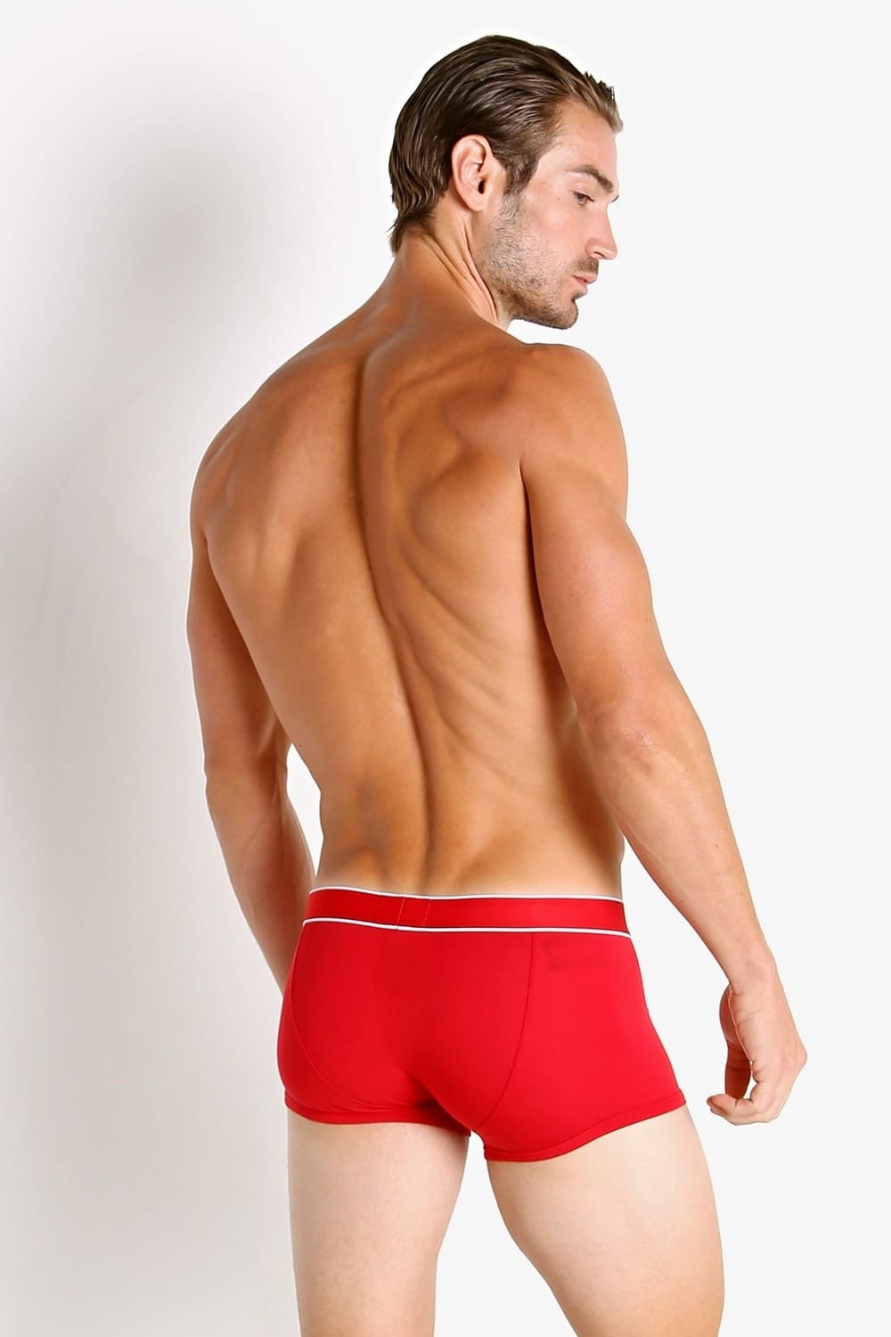 Мужские трусы боксеры из ультралегкого модала Emporio Armani 111389 1P729