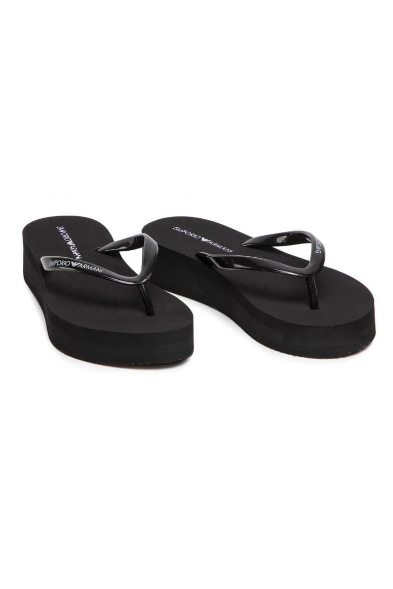 Шлепанцы пляжные с логотипом Emporio Armani X3QS05 XM766