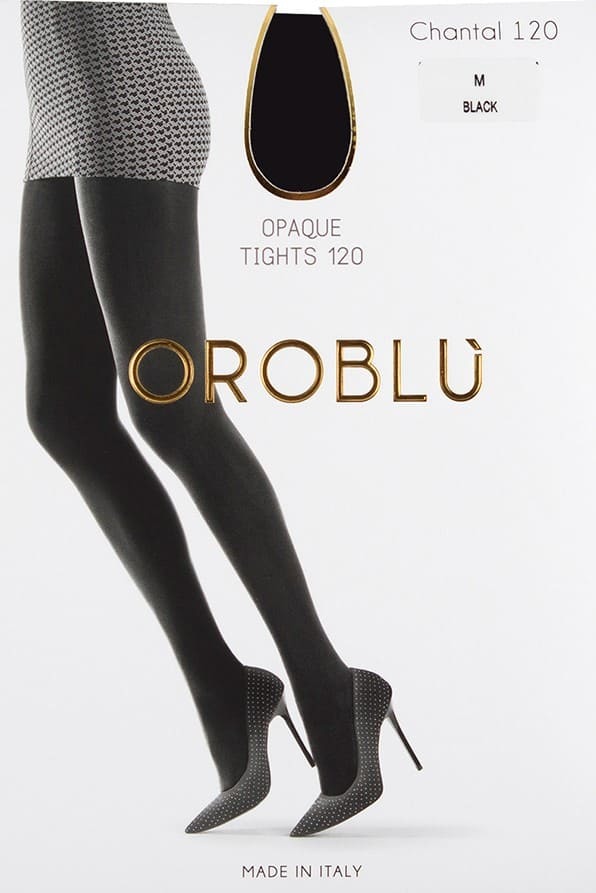 Колготки теплые из микрофибры Oroblu Chantal 120