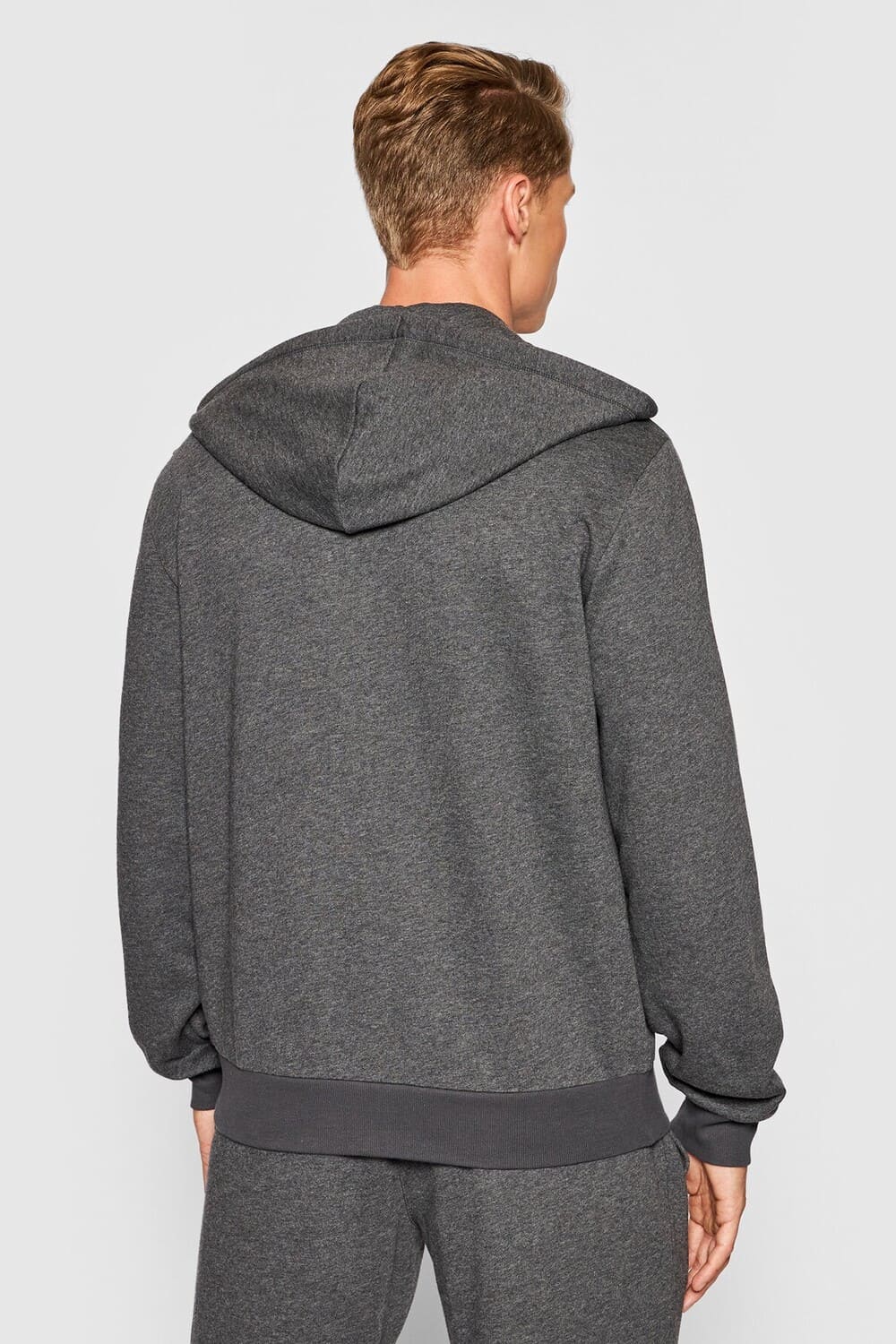 Мужской свитшот с капюшоном на молнии  Emporio Armani 111784 1A571