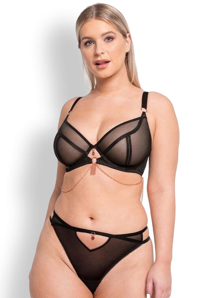 Трусы стринги Curvy Kate Scantilly Unchained Thong