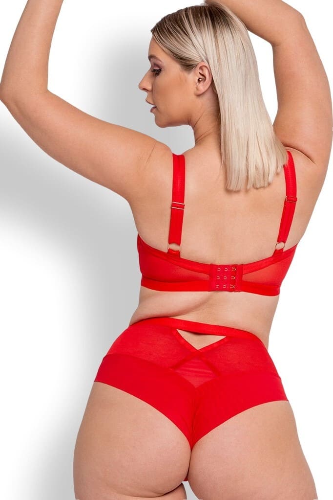 Бюстгальтер балконет с половинной чашечкой Curvy Kate Scantilly Sheer Chic Balcony Bra