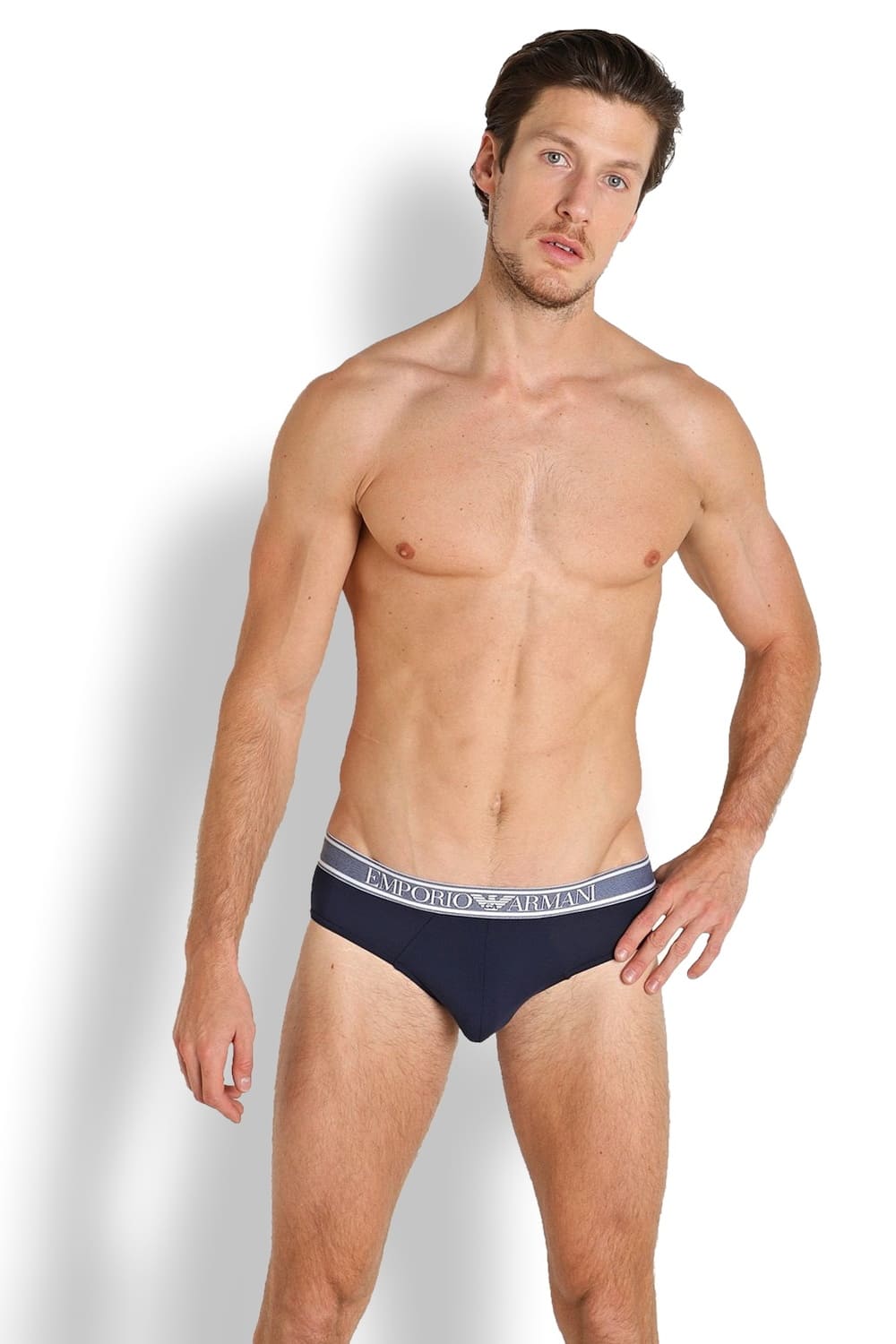 Мужские трусы слипы из модала Emporio Armani 110814 2R511
