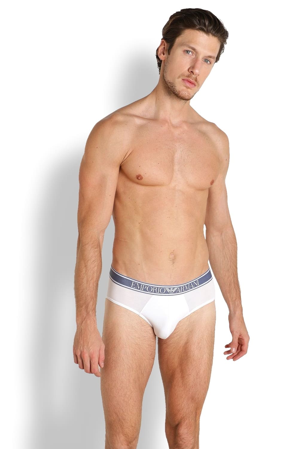 Мужские трусы слипы из модала Emporio Armani 110814 2R511