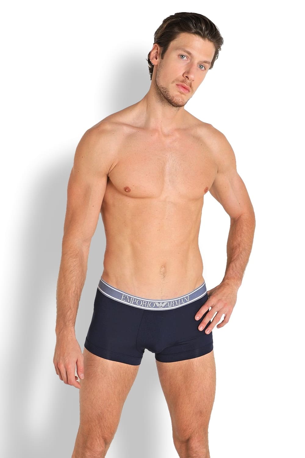Мужские трусы боксеры из модала Emporio Armani 111389 2R511