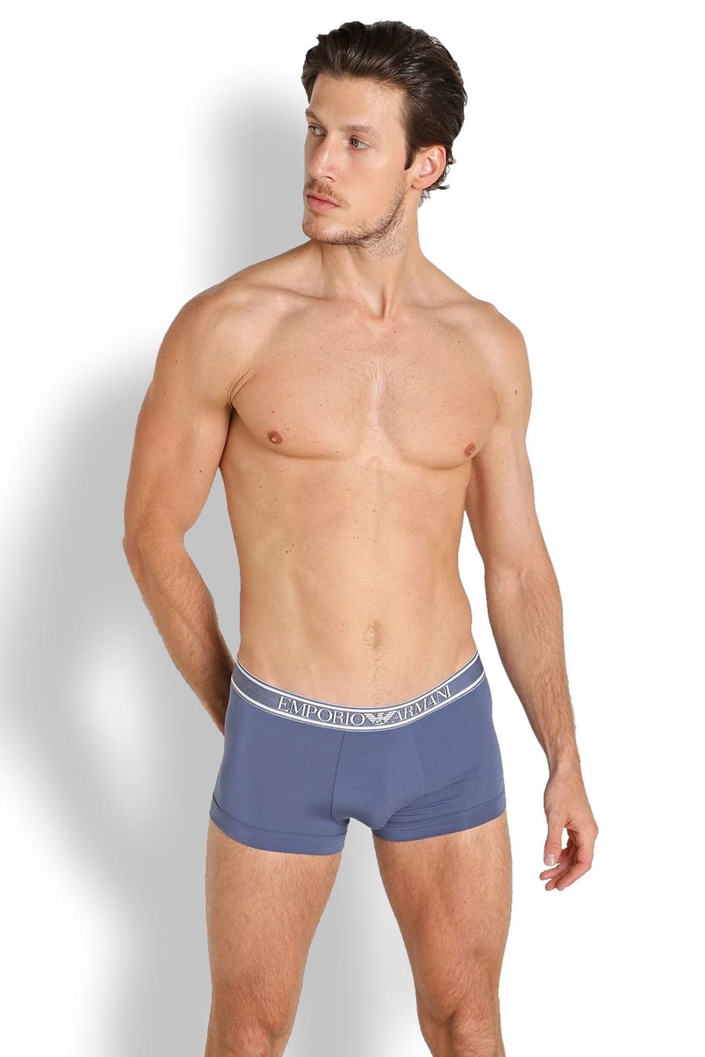 Мужские трусы боксеры из модала Emporio Armani 111389 2R511