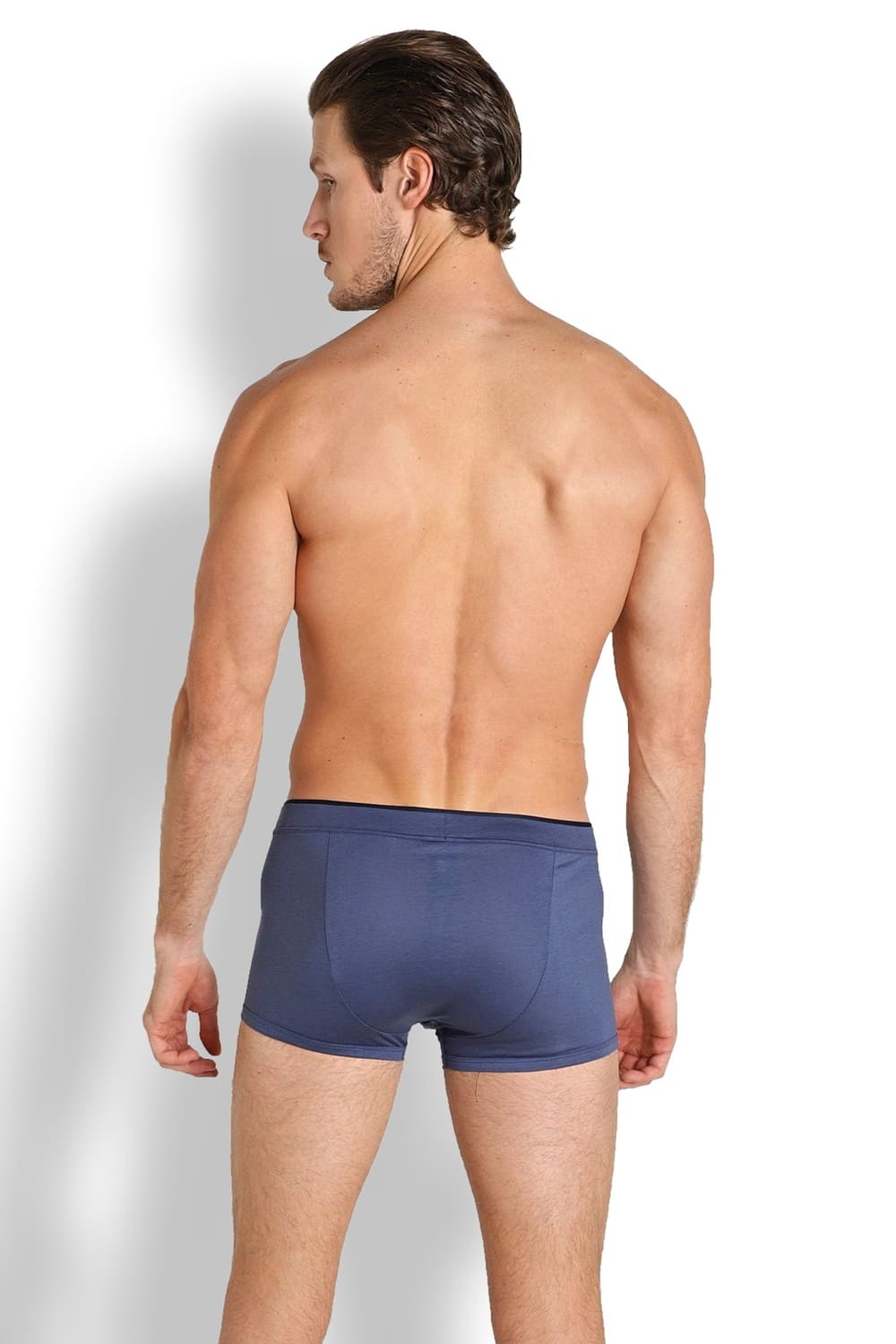 Мужские трусы боксеры из модала и хлопка Emporio Armani 111982 2R538