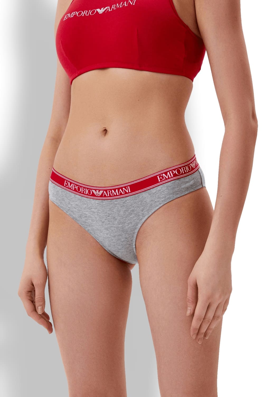 Трусы слипы из хлопка Emporio Armani 163334 2R227