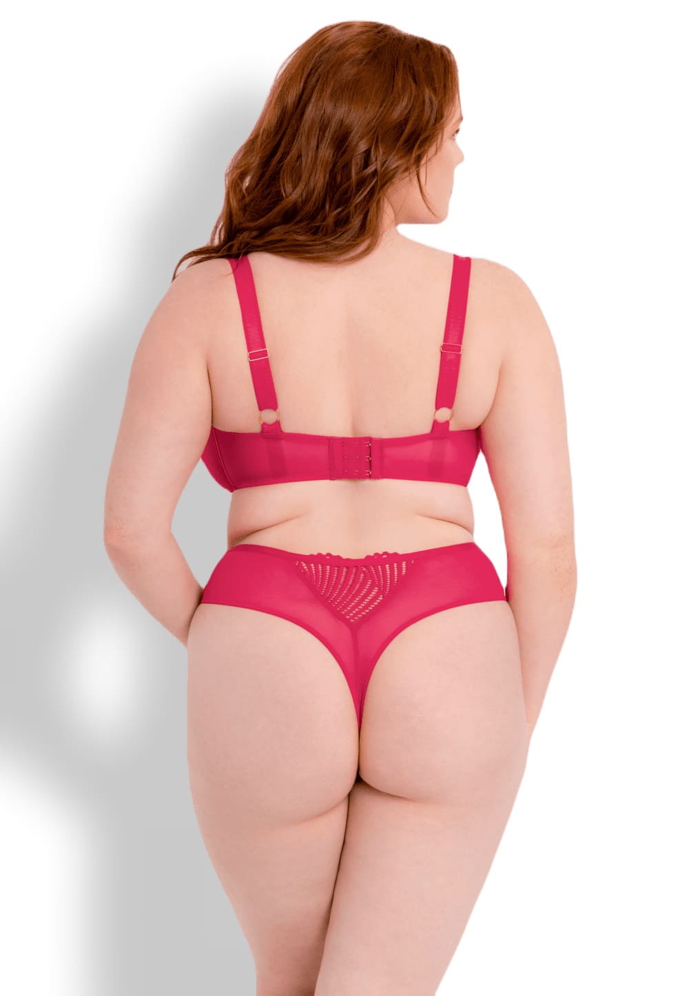Трусы стринги с высокой посадкой Curvy Kate Scantilly Authority ST019200HOP