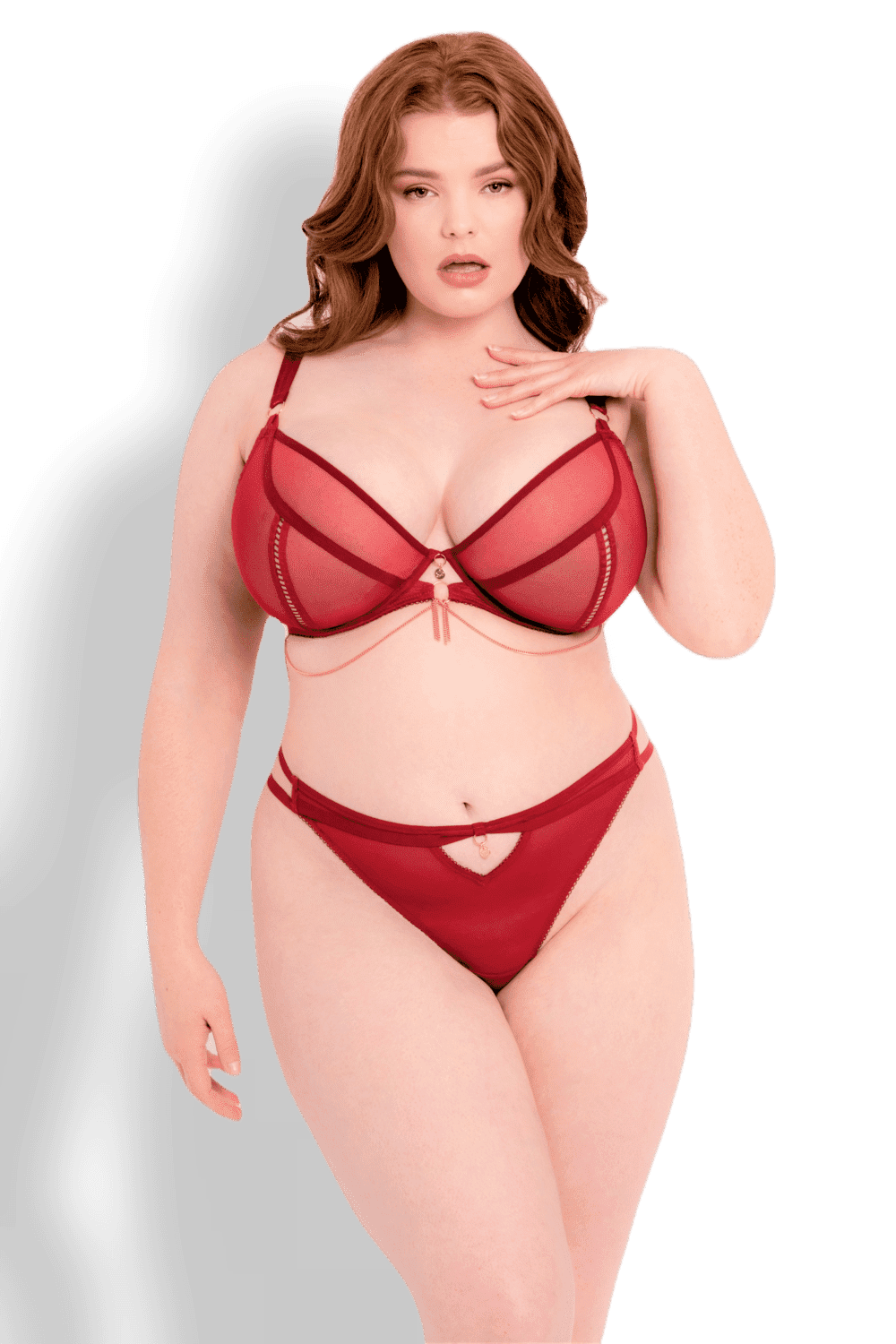 Трусы стринги Curvy Kate Scantilly Unchained ST016200DRE