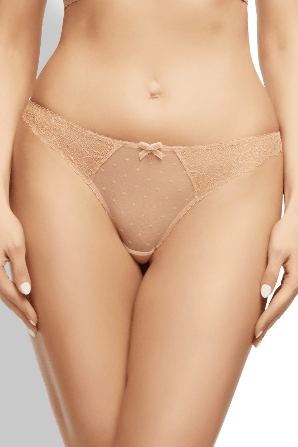 Кружевные трусы стринги Dita Von Teese D23021