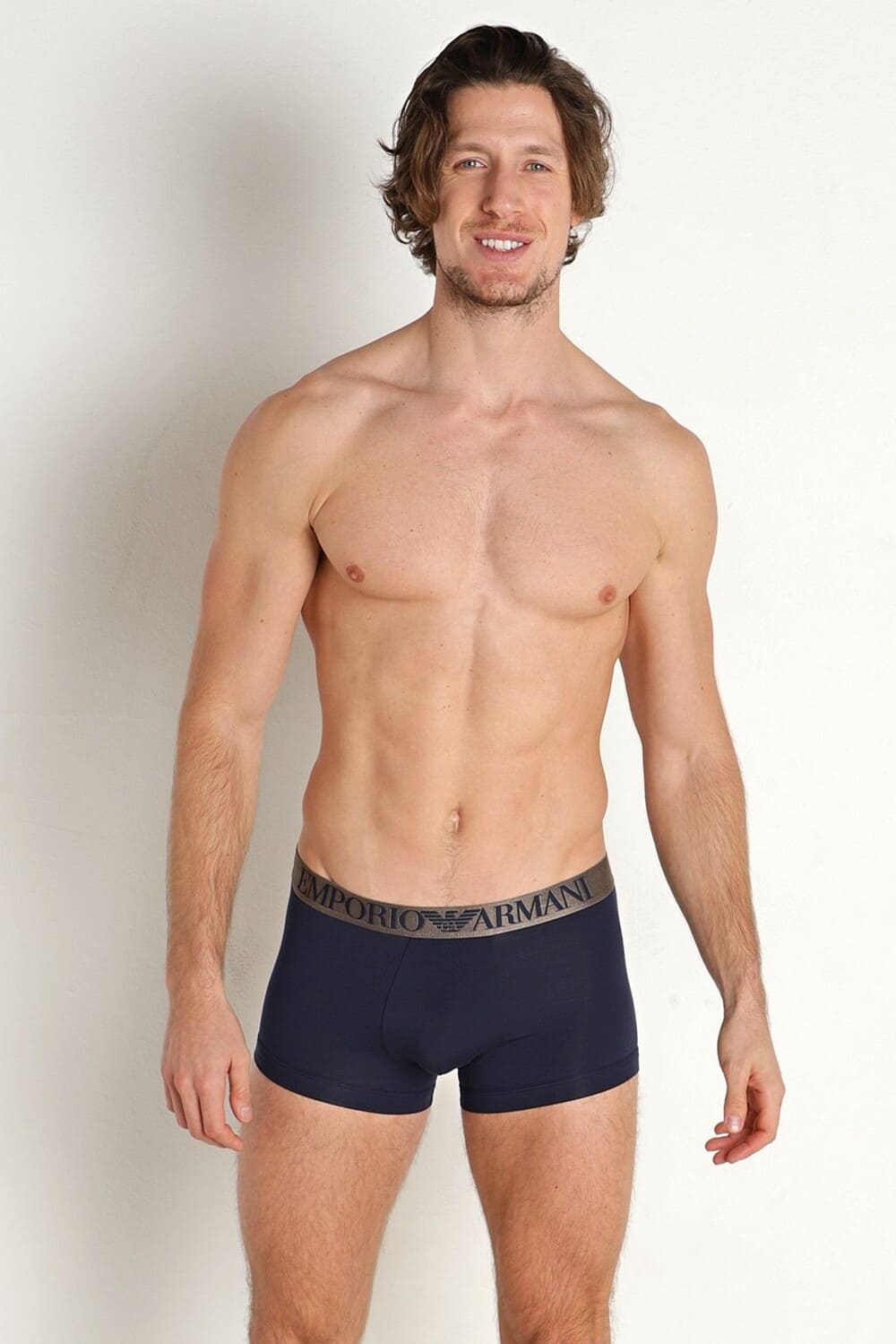 Мужские трусы боксеры из модала Emporio Armani 111389 2F511