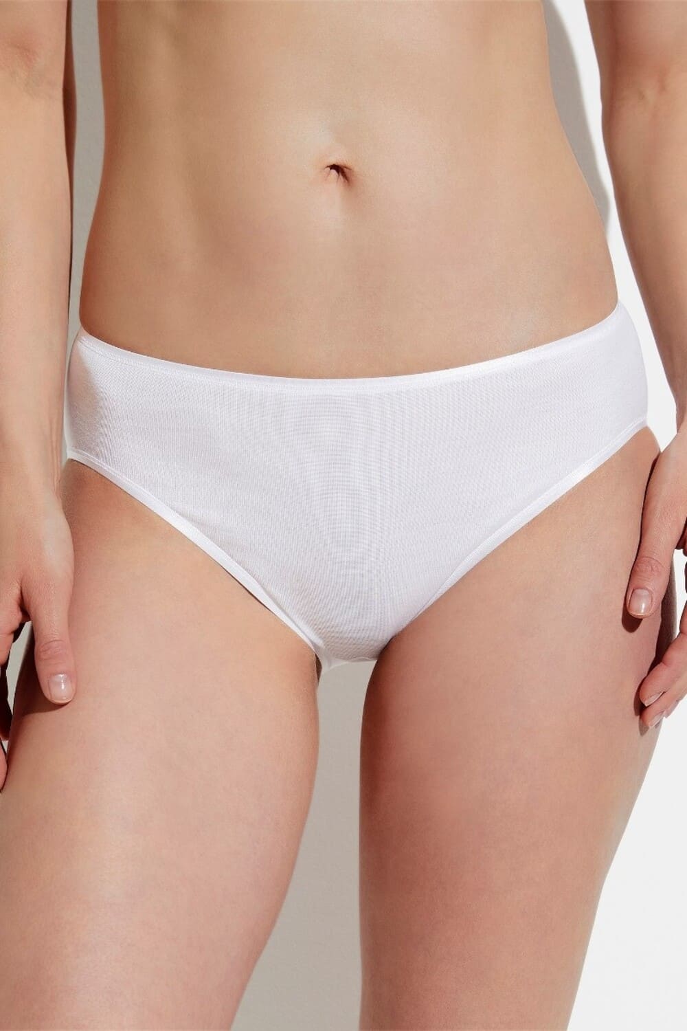 Женские трусы слипы из мерсеризованного хлопка Zimmerli 266 2108
