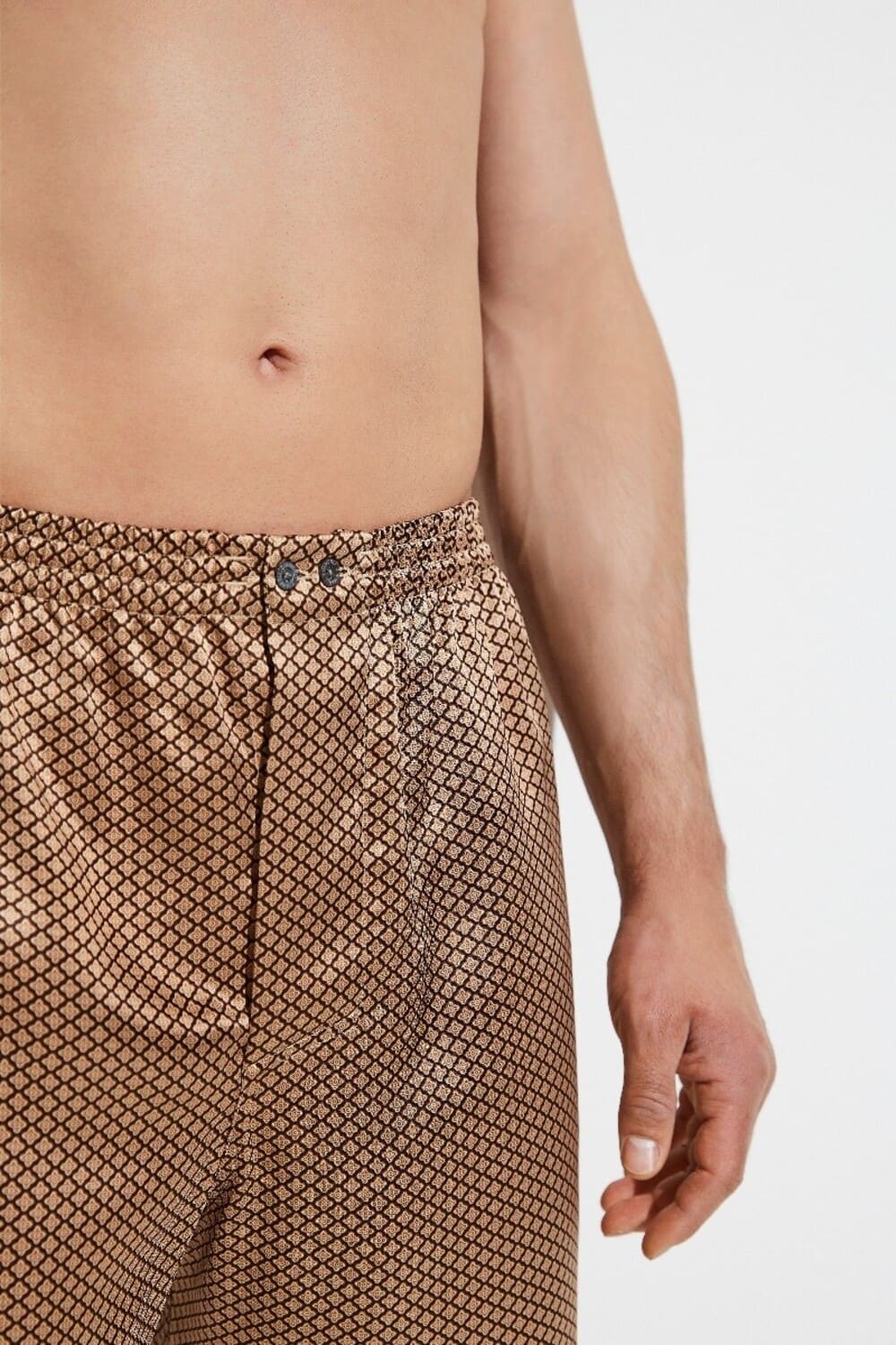 Мужские трусы боксеры из шелка Zimmerli 6000 75134