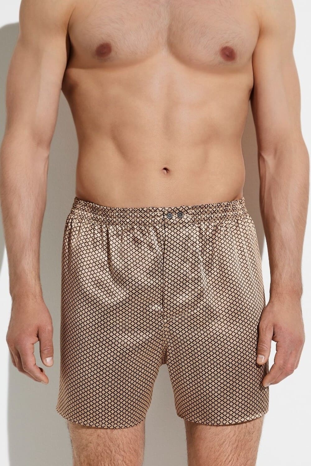 Мужские трусы боксеры из шелка Zimmerli 6000 75134
