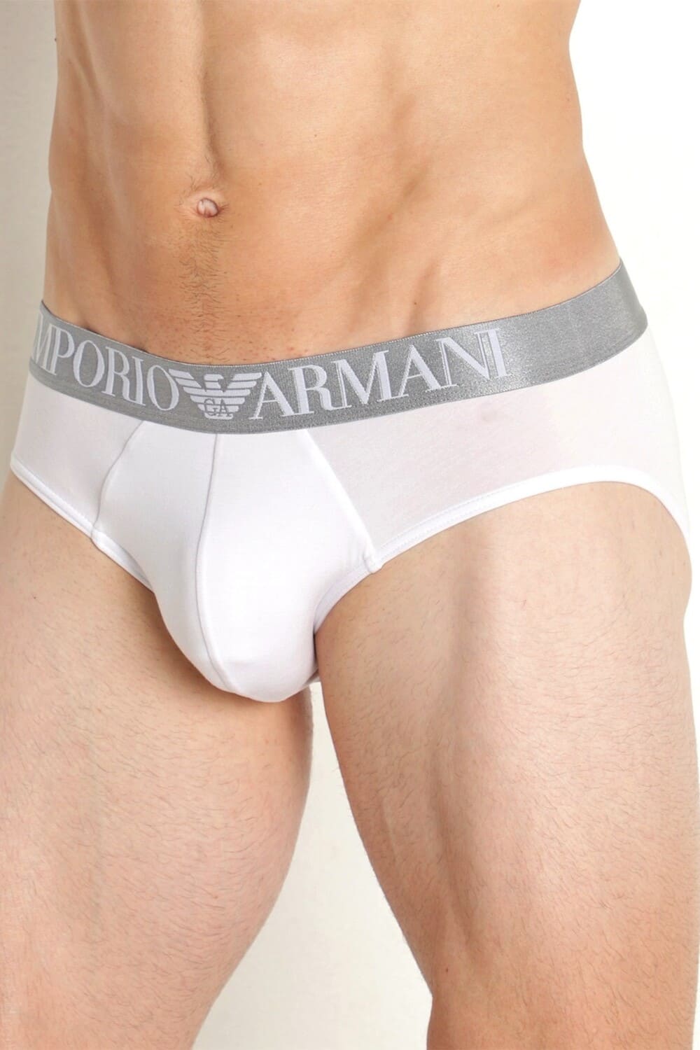 Мужские трусы слипы из модала Emporio Armani 110814 3R511