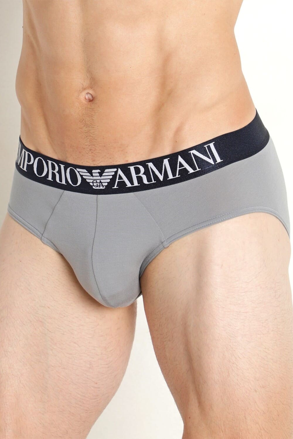 Мужские трусы слипы из модала Emporio Armani 110814 3R511