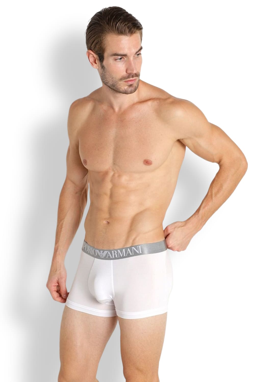 Мужские трусы боксеры из модала Emporio Armani 111389 3R511