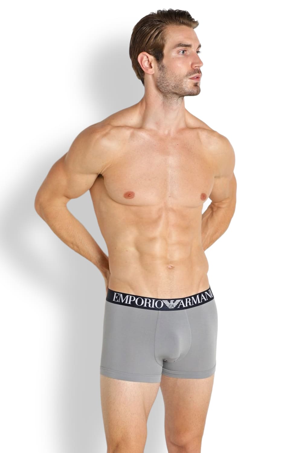 Мужские трусы боксеры из модала Emporio Armani 111389 3R511