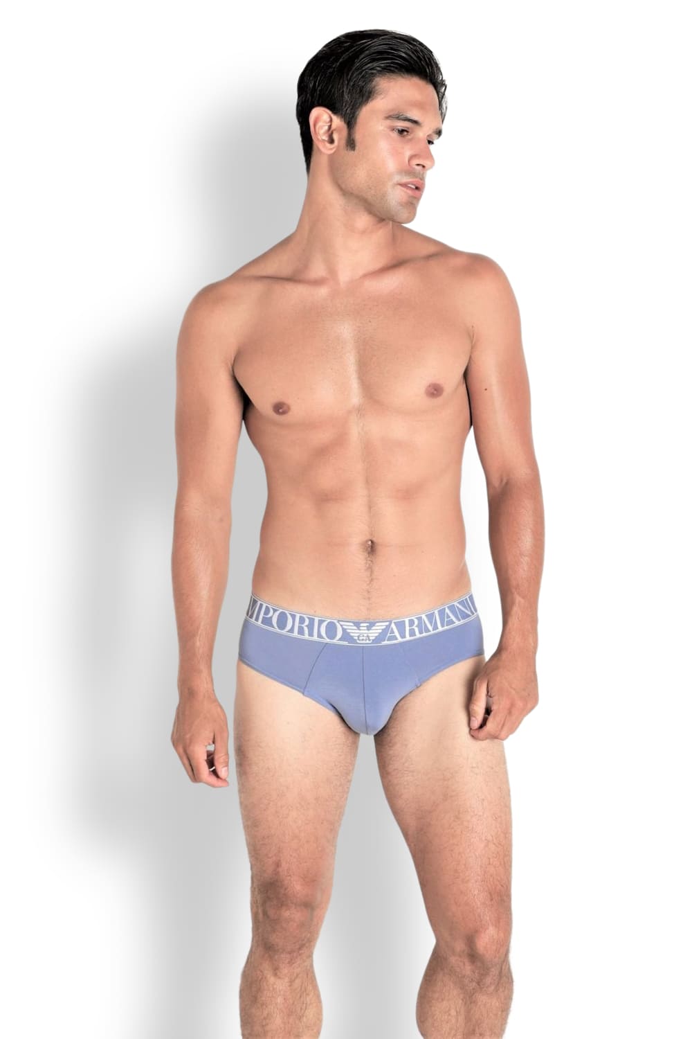 Мужские трусы слипы из модала Emporio Armani 110814 3F511