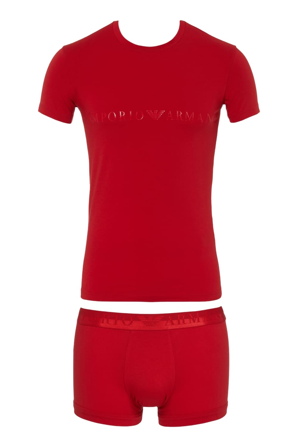 Комплект мужского нижнего белья из эластичного хлопка Emporio Armani 111604 3F595