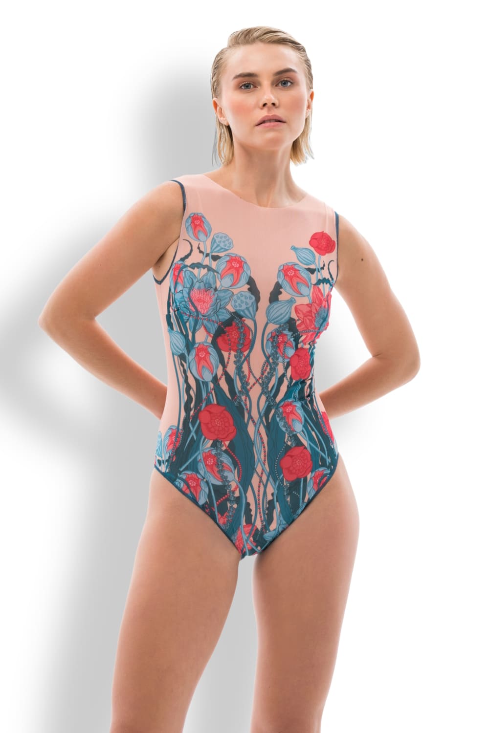 Купальник сплошной без рукава Ундина RoDaSoleil