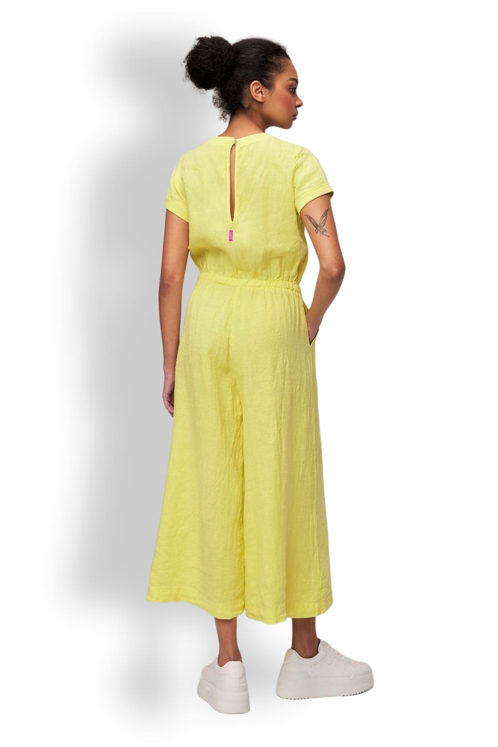 Женский комбинезон из льна DEHA D02238