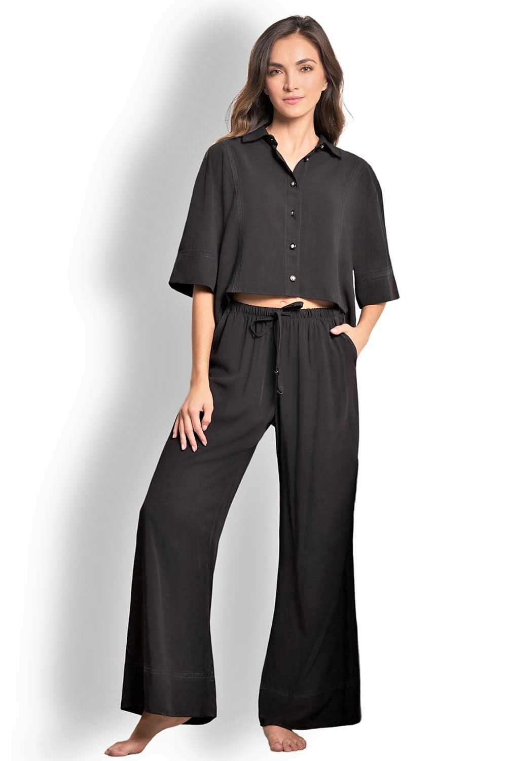 Женские летние брюки из экологичной вискозы Maaji Midnight Carme 2121CPA001