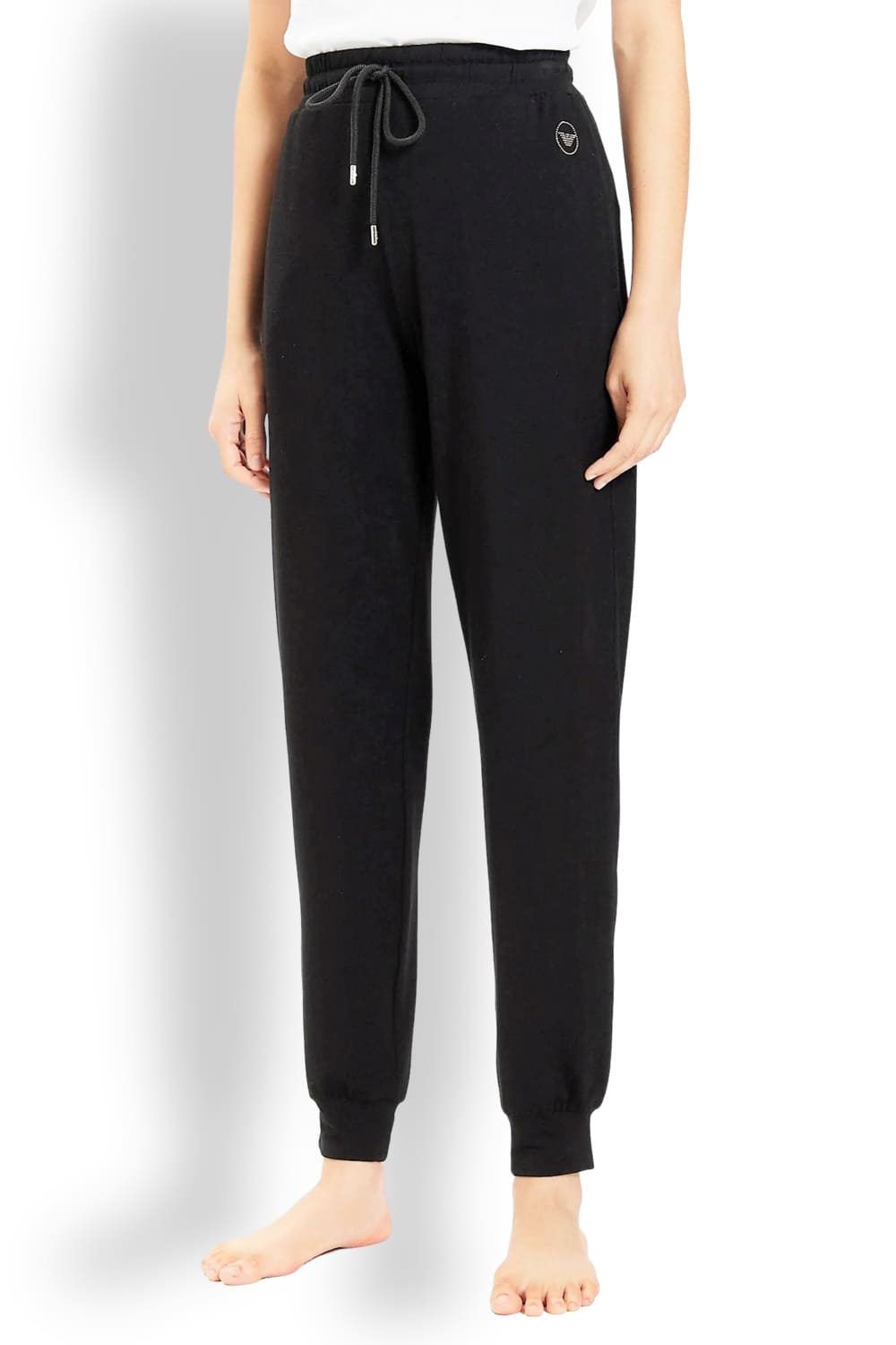 Женские спортивные брюки из вискозы Emporio Armani 164836 4R272