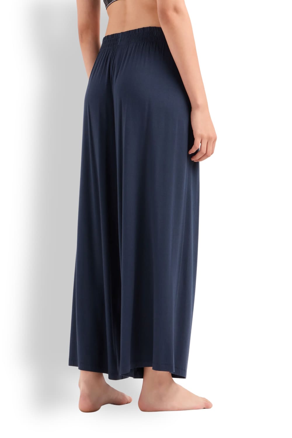 Женские брюки для отдыха из вискозы Emporio Armani 164850 4R224