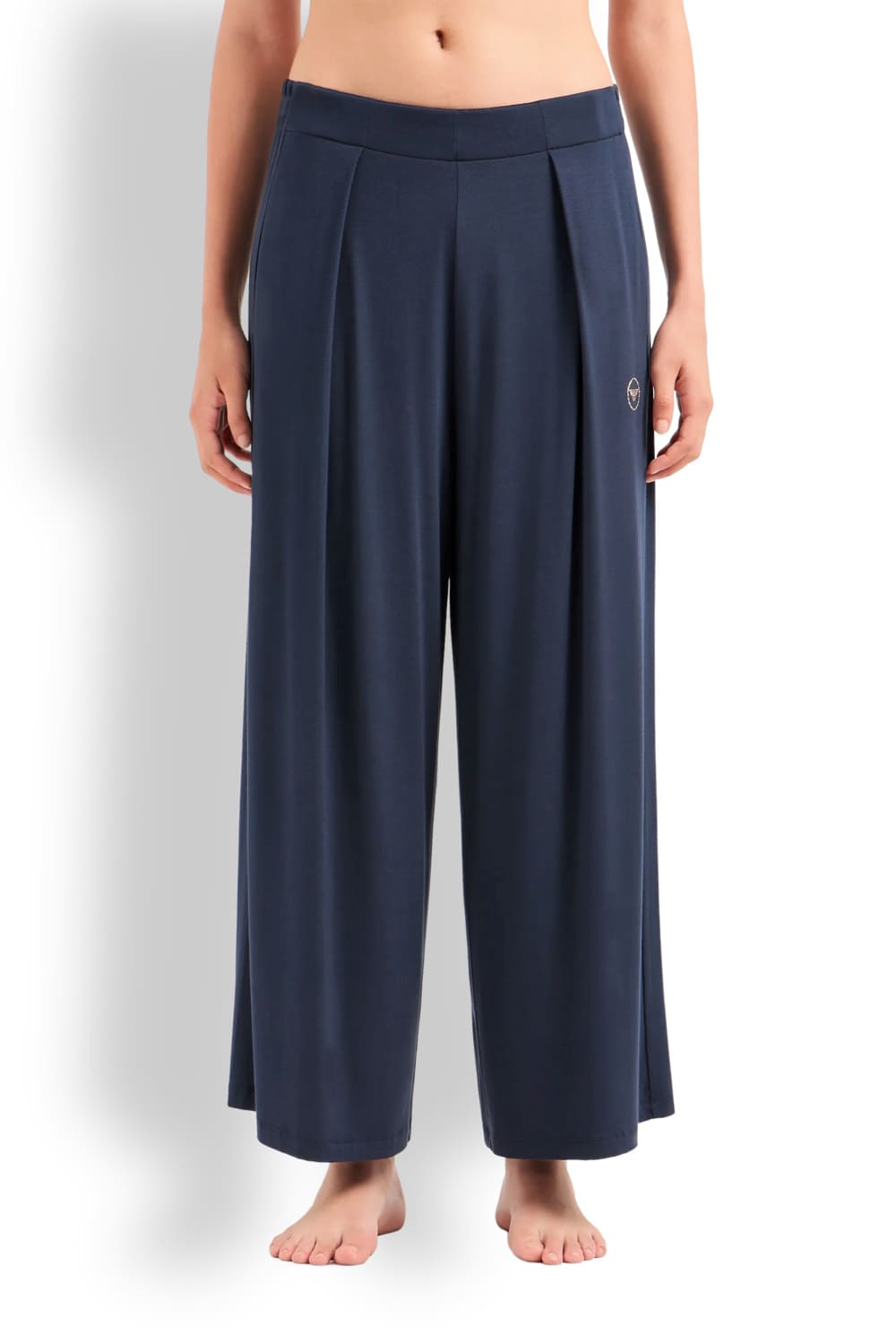 Женские брюки для отдыха из вискозы Emporio Armani 164850 4R224