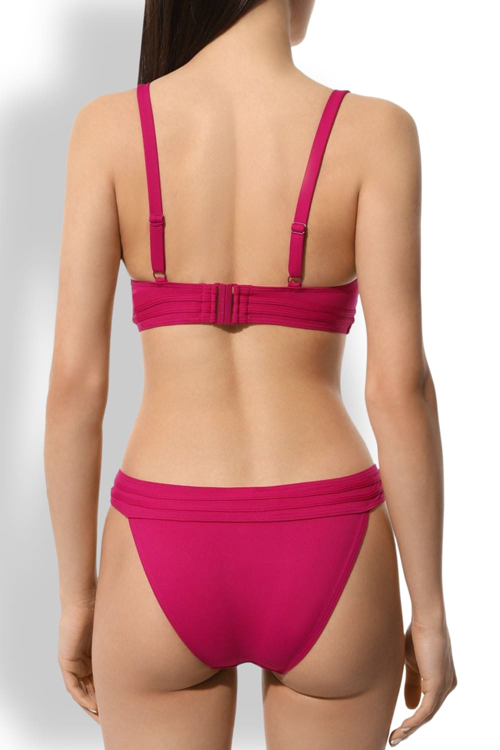 Купальник бандо с U-образным вырезом декольте D nu D 2528 SG/2526 CU