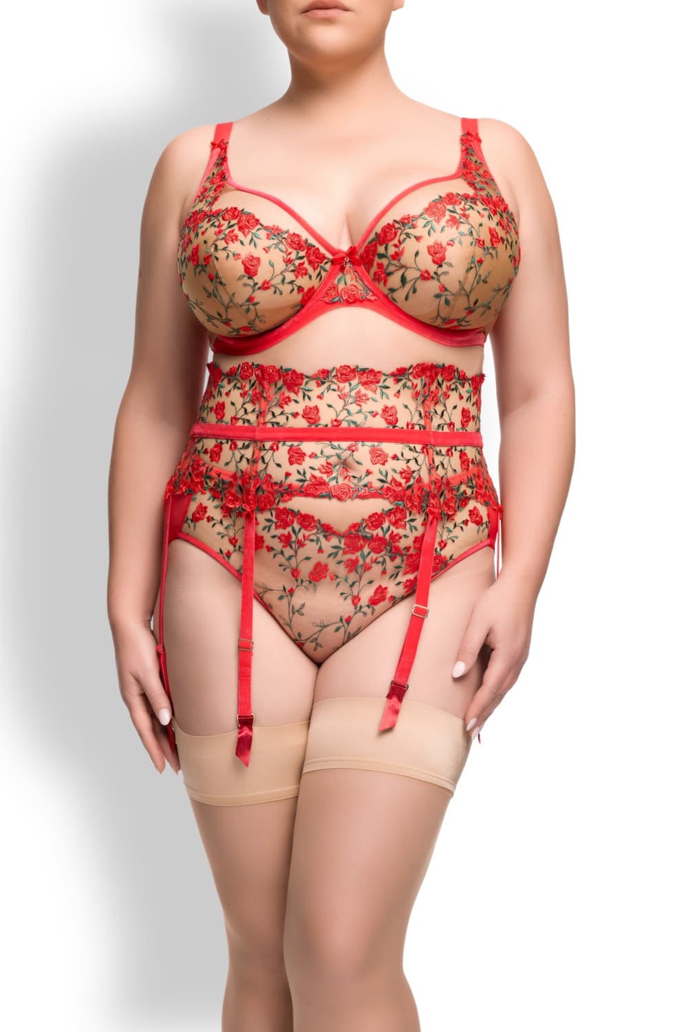 Трусы слипы с высокой талией Dita Von Teese D21044