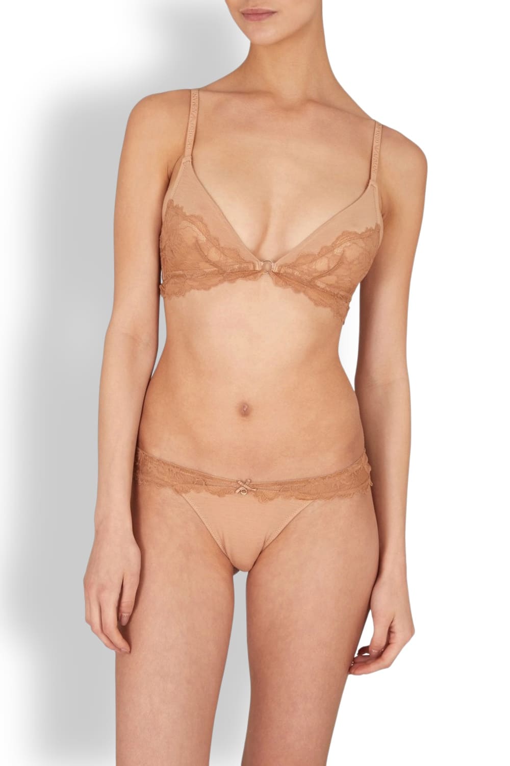 Бюстгальтер с треугольными чашечками Emporio Armani EW000441 AF10890
