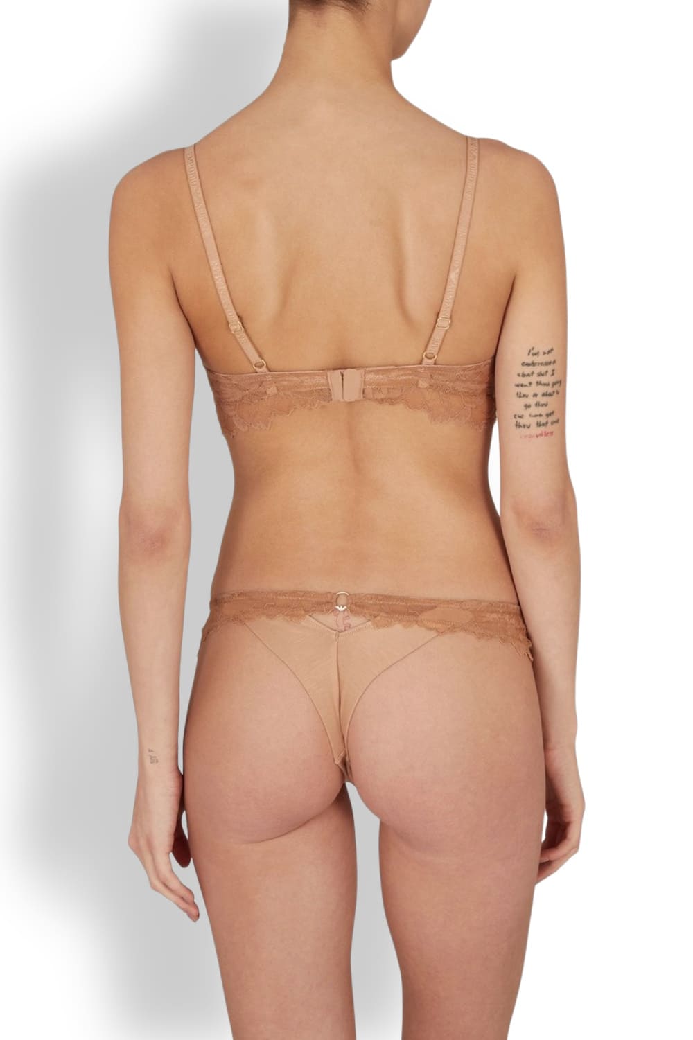 Кружевные трусики бразилиано Emporio Armani EW000401 AF10890