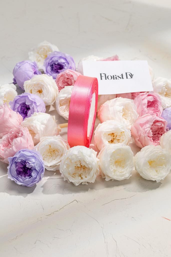 Атлас - 2 см - Ярко-розовый (25м)