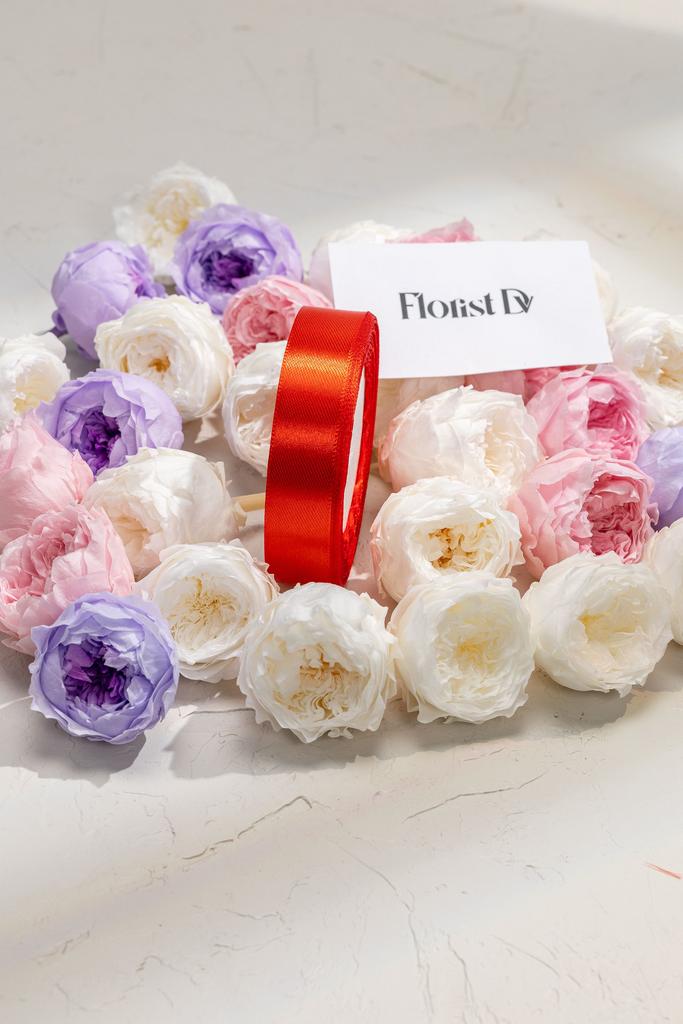 Атлас - 2 см - Красный (25м)