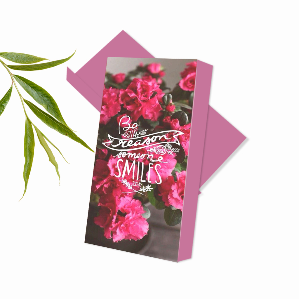 Конверт денежный - "Розы - Be Smiles Today"