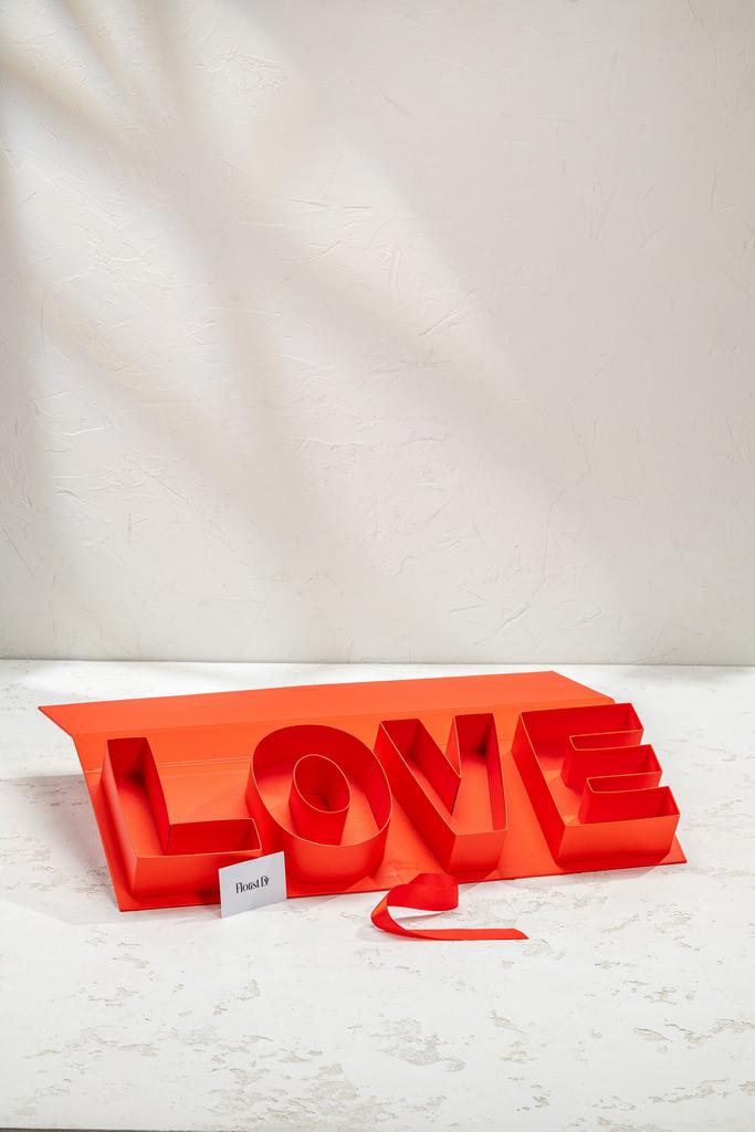 Бокс буквы 'LOVE' 65 см плотная крышка