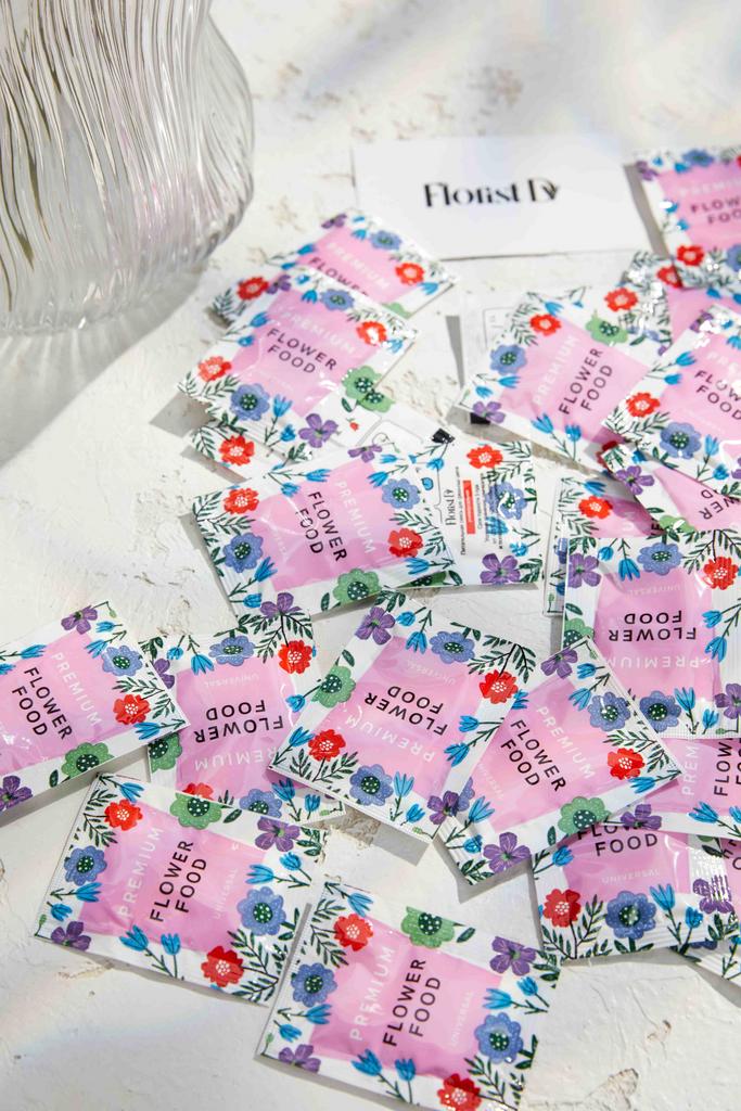 Подкормка для срез. цветов  "PREMIUM FLOWER FOOD" 50 шт/упак