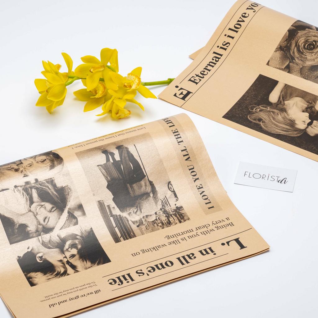 Ламинированный крафт "Лямур"