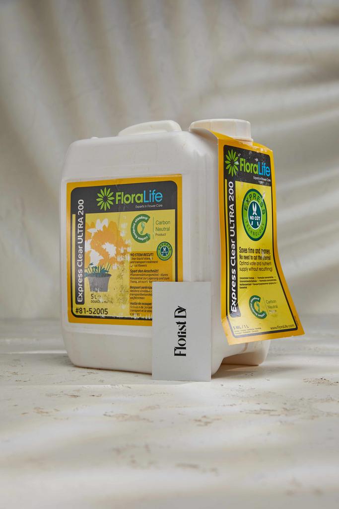 Канистра Floralife Express Clear ULTRA 200 Подкормка для срез. цветов, 5 л
